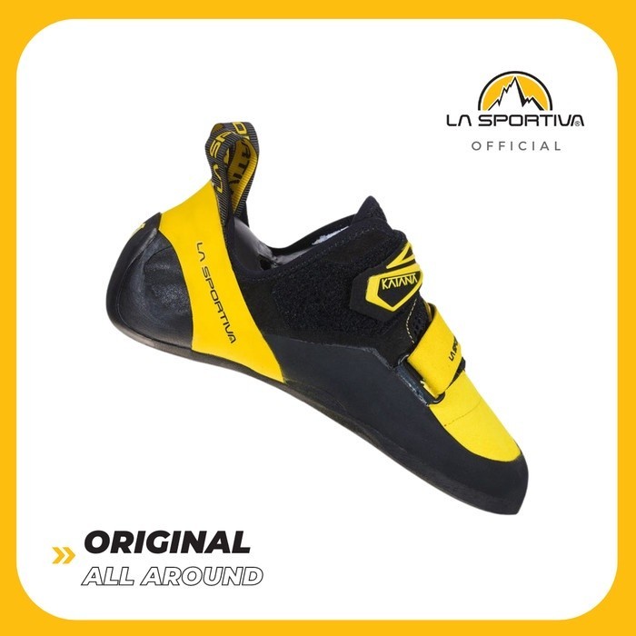 PROMO SPESIAL La Sportiva Katana - Yellow/Black - Climbing Shoes - Sepatu Panjat