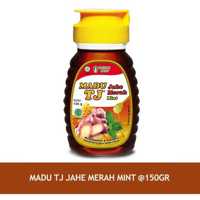 

(BARNIK) Tresno Joyo Madu TJ Jahe Merah Mint 150 g