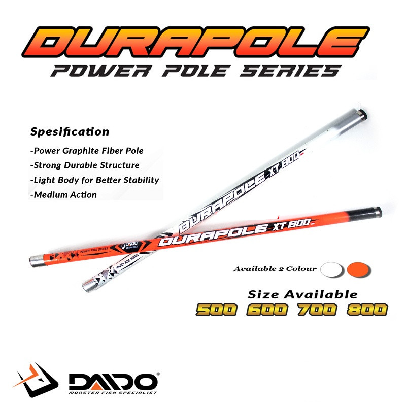 Joran Pancing Tegek Daido Durapole Xt 800 Dan Tenghao Yuju Panjang 8 Meter Action Medium Bisa Juga B