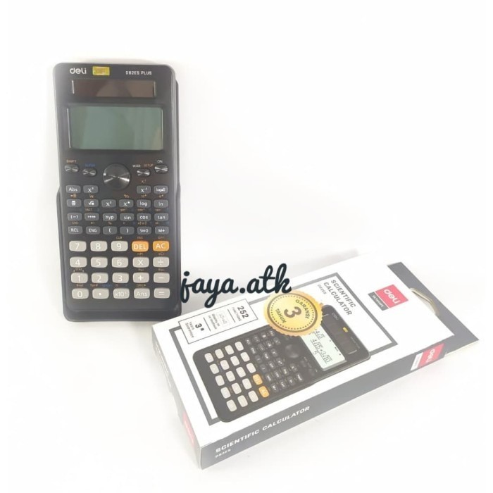 

KALKULATOR SCIENTIFIK SCIENTIFIC ILMIAH SEKOLAH ANAK DELI D82 ES BAGUS