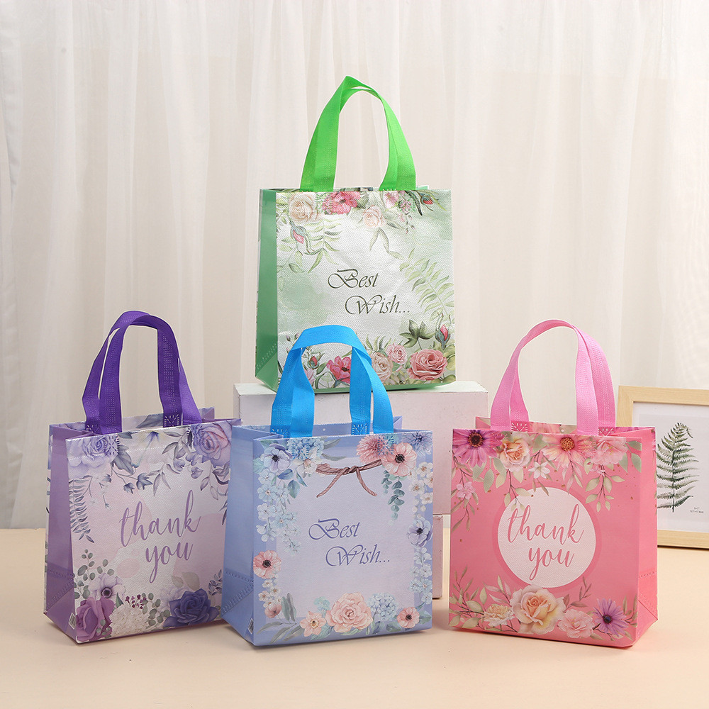 

( SPM7 ) TAS KADO / HADIAH MOTIF BUNGA / TAS SERBAGUNA / GOODIEBAG KADO / TAS SOUVENIR