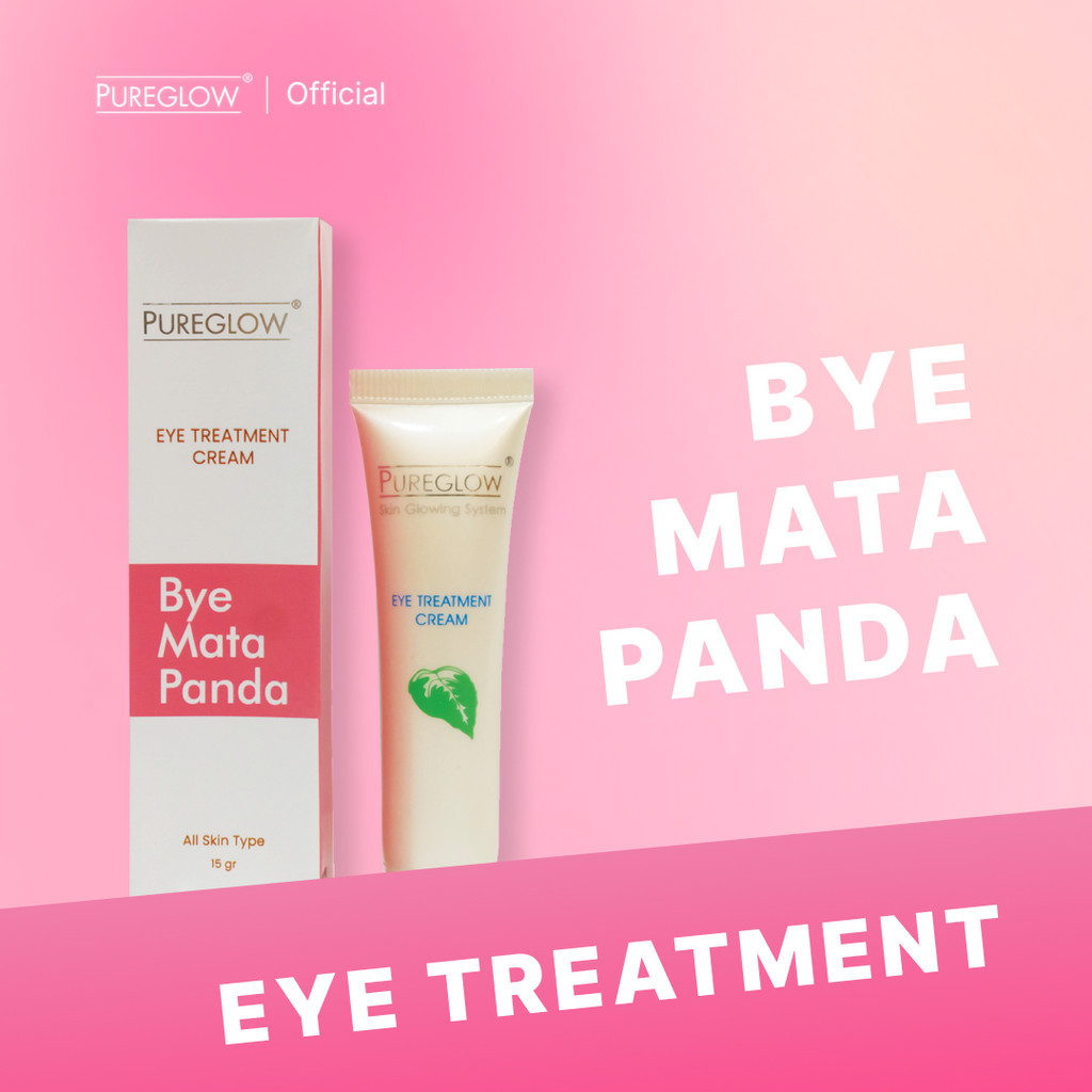 [EXCLUSIVE] PUREGLOW EYE TREATMENT CREAM + VITAMIN DAY NIGHT /PUREGLOW CREAM MENGHILANGKAN MATA PAND