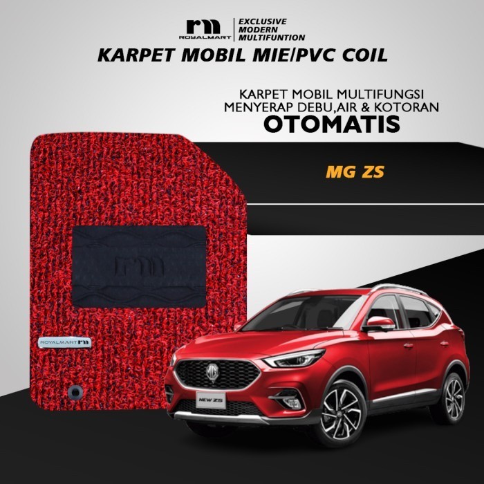 Royal Mart - Karpet Mobil MG ZS Full Set / Carpet Mie Bihun Premium Keset PVC Anti Slip Aksesoris In