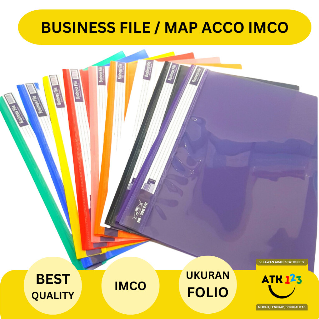 Map Acco / Business File / Map Plong Ukuran Folio