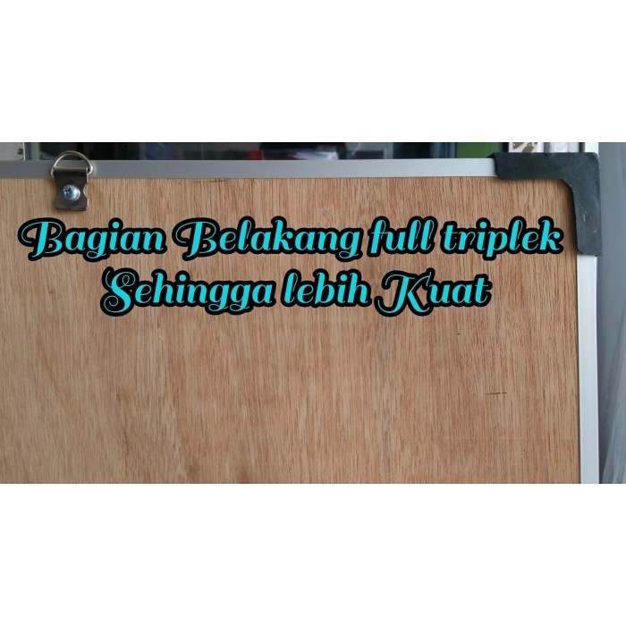

PROMO!! -Papan Tulis - whiteboard - Papan Tulis 90 x 120