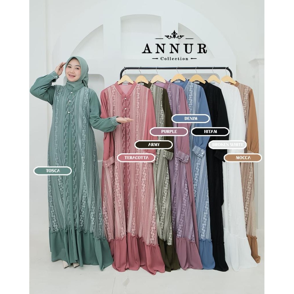 Zayba Dress Ori By An Nur
