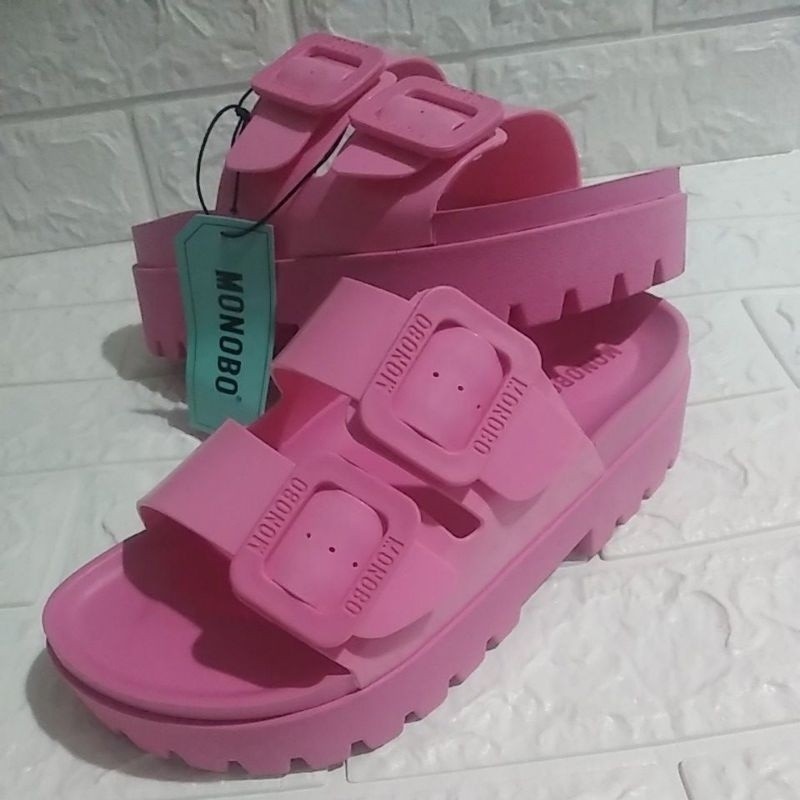 Ready Sandal Wanita Monobo Original Import Bangkok Thailand Super Jello 2 Terbaru