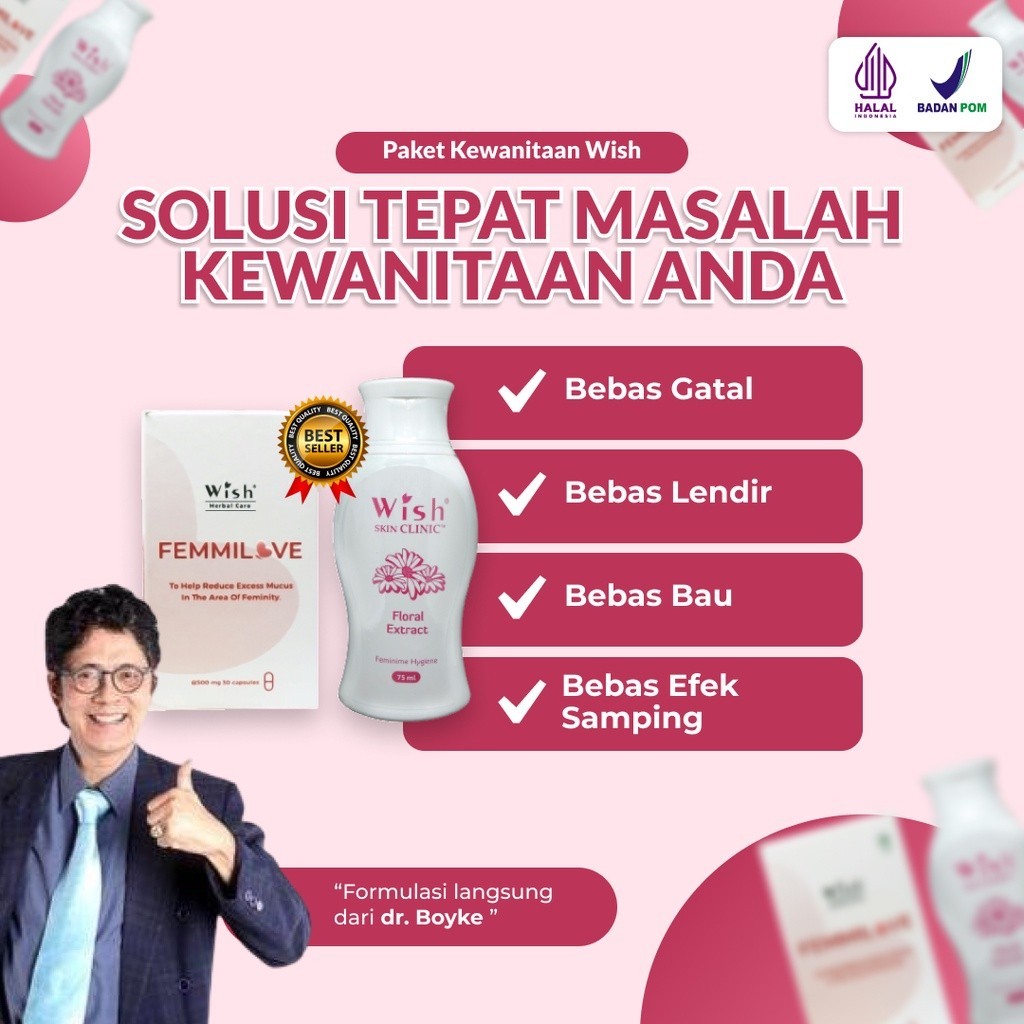OBAT HERBAL KEPUTIHAN Dr Boyke Obat Keputihan Femmilove
