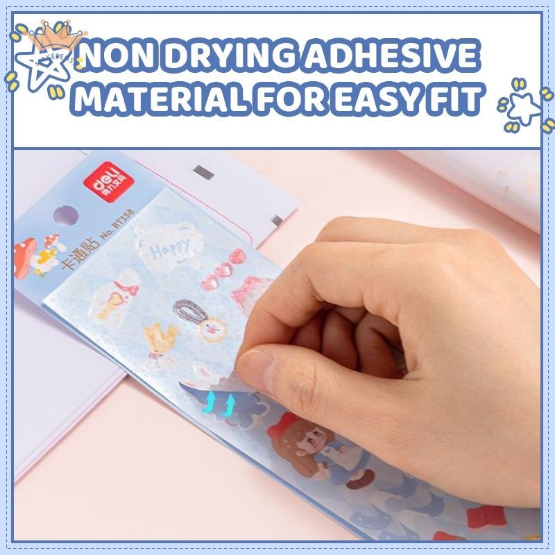 

Stiker Kartun Lucu Kreatif Stiker Dekorasi Buku Catatan Siswa MK