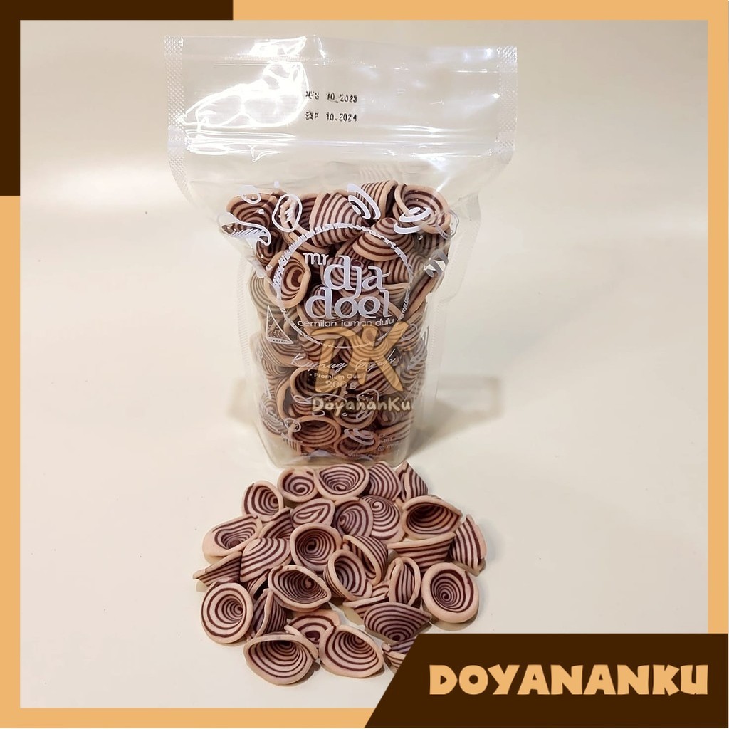 

Snack Kuping Gajah Premium Contong Original Mr Djadoel