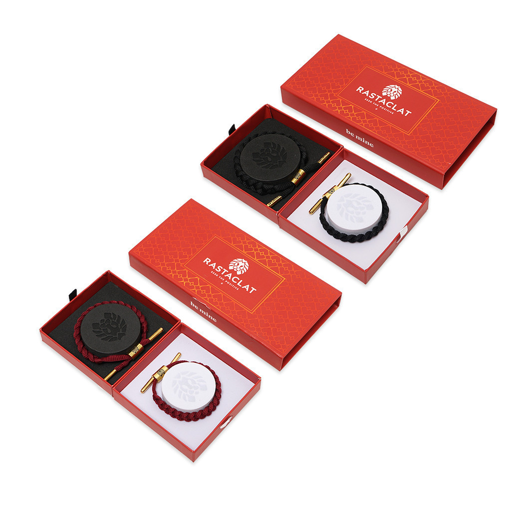 Rastaclat Solid Braided Couple Bracelet Set