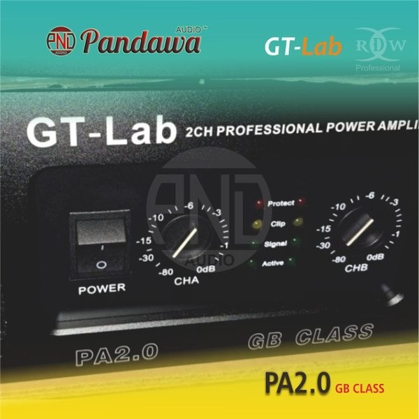 Power GT Lab PA2.0 / Power Amplifer / by RDW