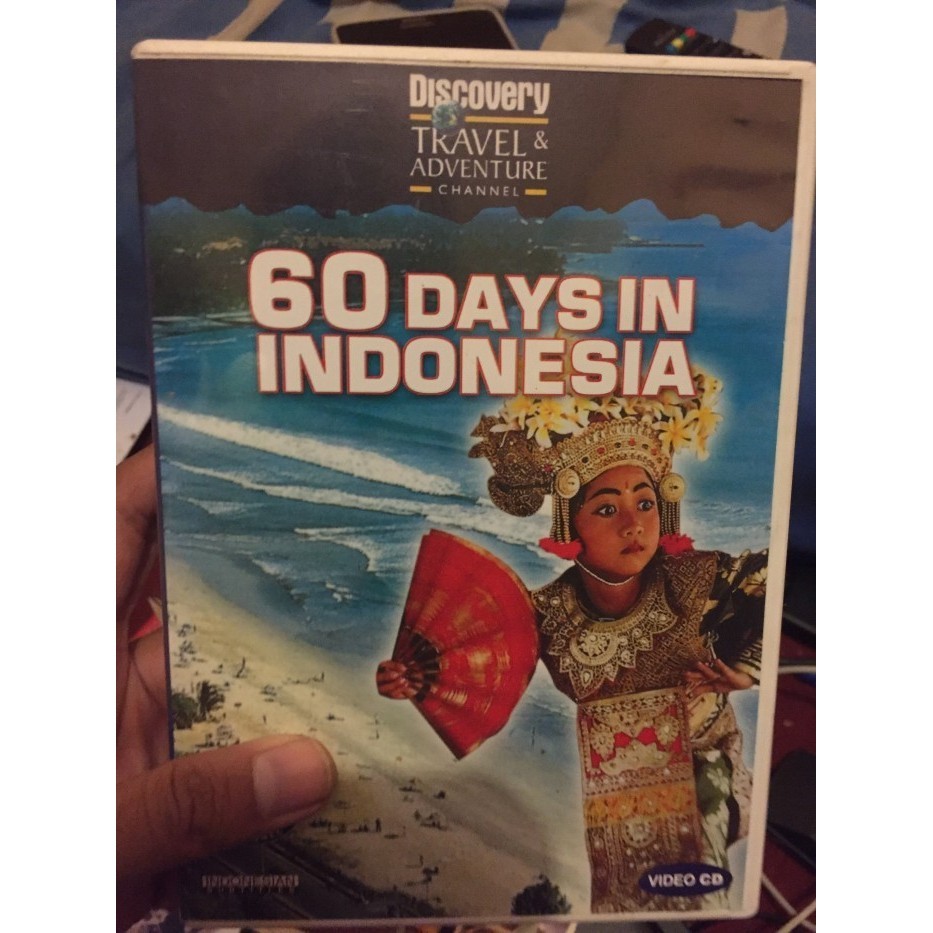 VCD ORIGINAL 60 DAYS IN INDONESIA - DISCOVERY CHANNEL