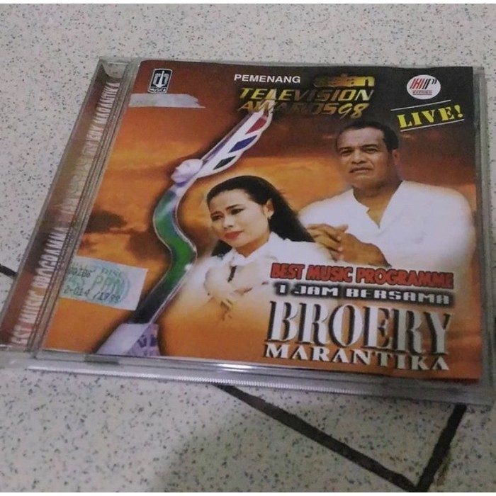 LANGKA VCD ORIGINAL 1 JAM BERSAMA BROERY MARANTIKA PESOLIMA