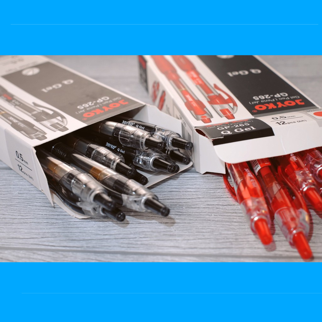 

Pulpen Gel Joyko (6 Piece)
