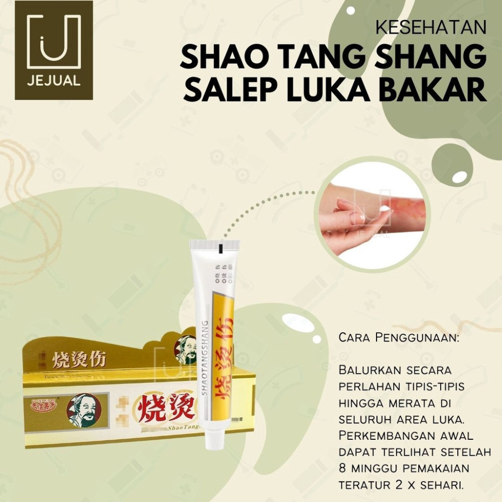 Salep Cina Herbal Huo Tuo Obat Luka Bakar Minyak Air Panas Knalpot Paling Ampuh