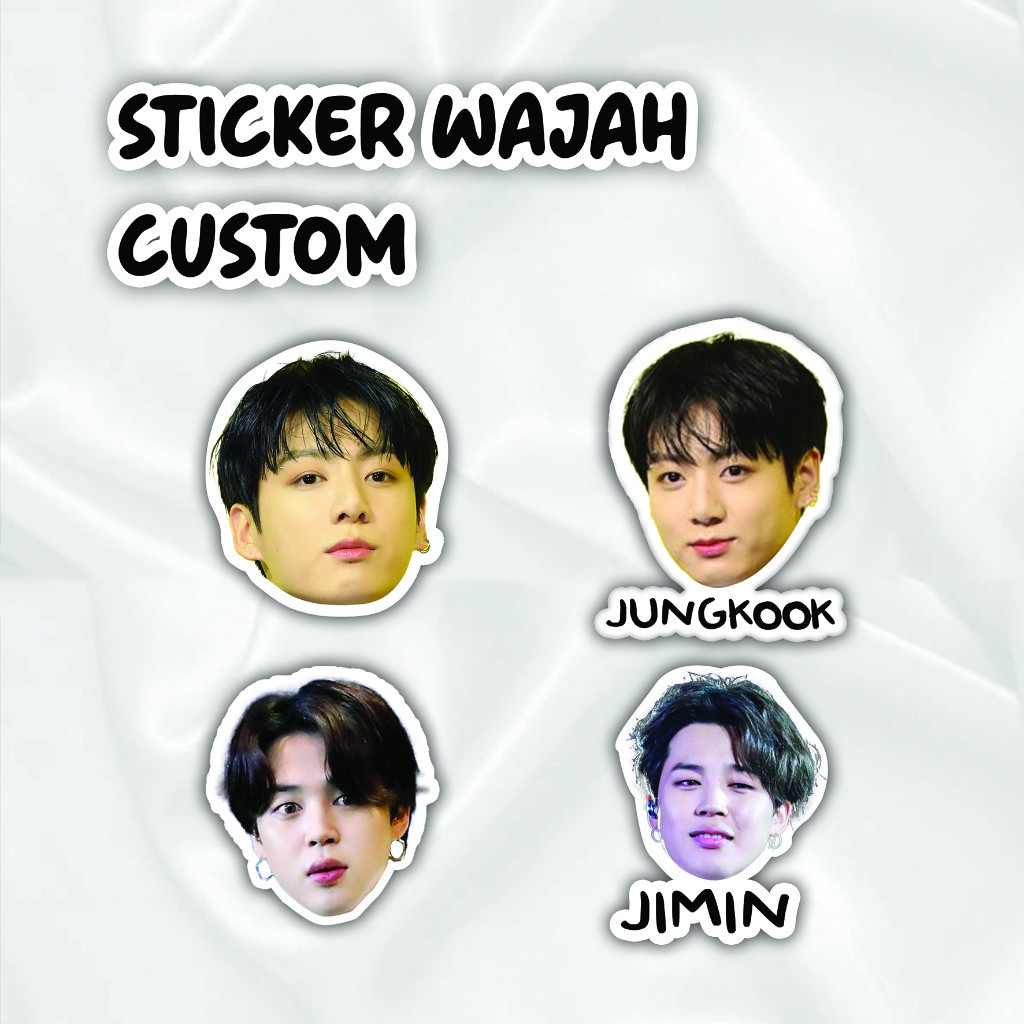 

STIKER CUSTOM FOTO WAJAH DAN TULISAN