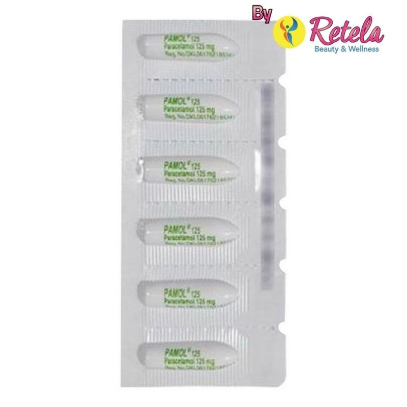 PAMOL 125MG SUPP