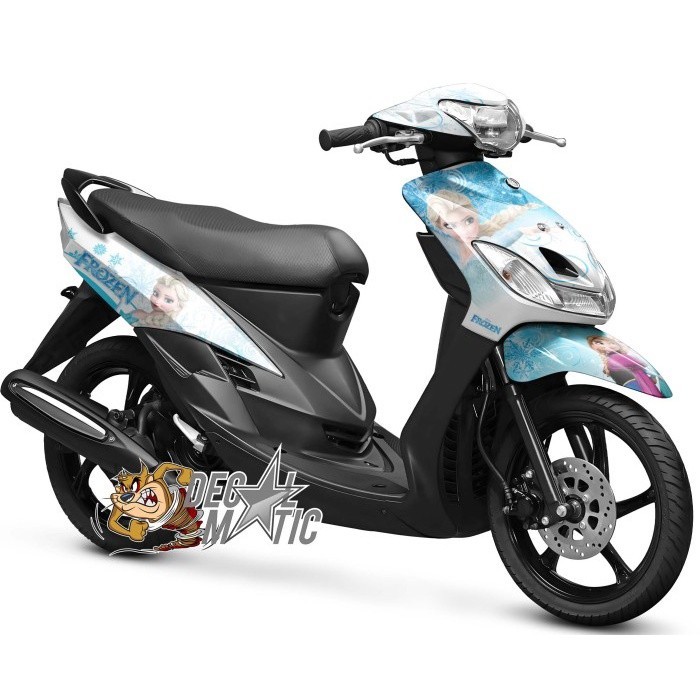 Decal Mio Smile Full Body Stiker Full Body Motor  yamaha Mio Sporty Smile - Frozen