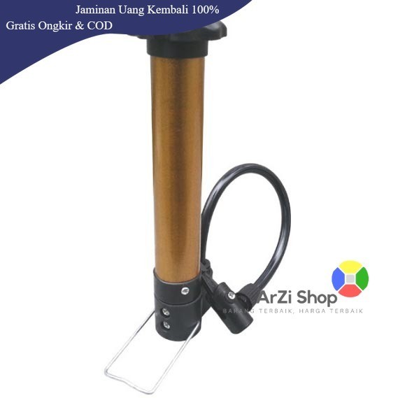 ARZI SHOP JKT Pompa Angin Ban Sepeda Tier Air Pump - PM002 - Golden
