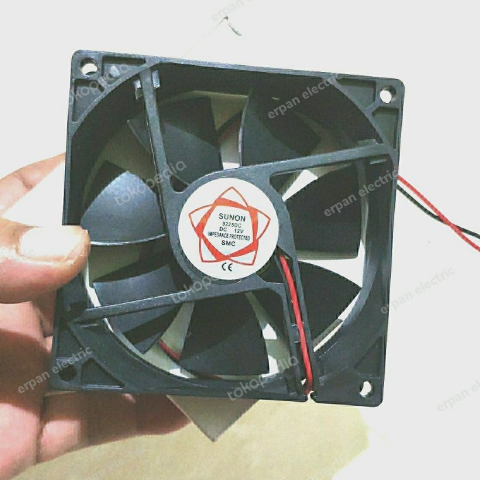MACHINE AXIAL FAN 9225DC SUNON 9x9 DC12V SPAREPARTS