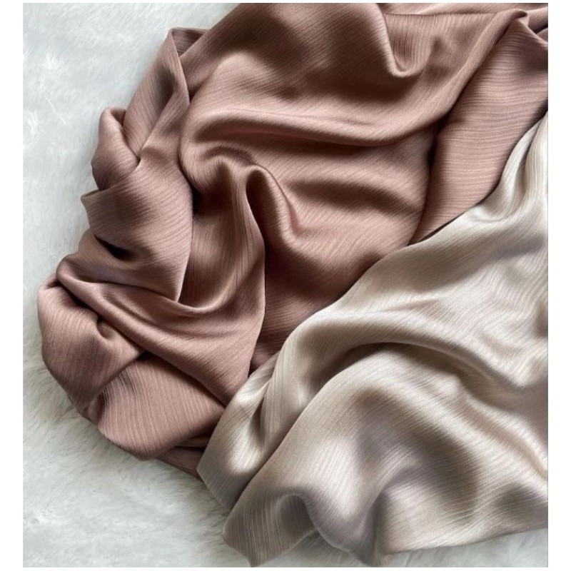 PASHMINA MALAY SILK SATIN||PASHMINA SHIMER||HIJAB TREND MALAYSIAN||PREMIUM QUALITY CRADENZA SILK