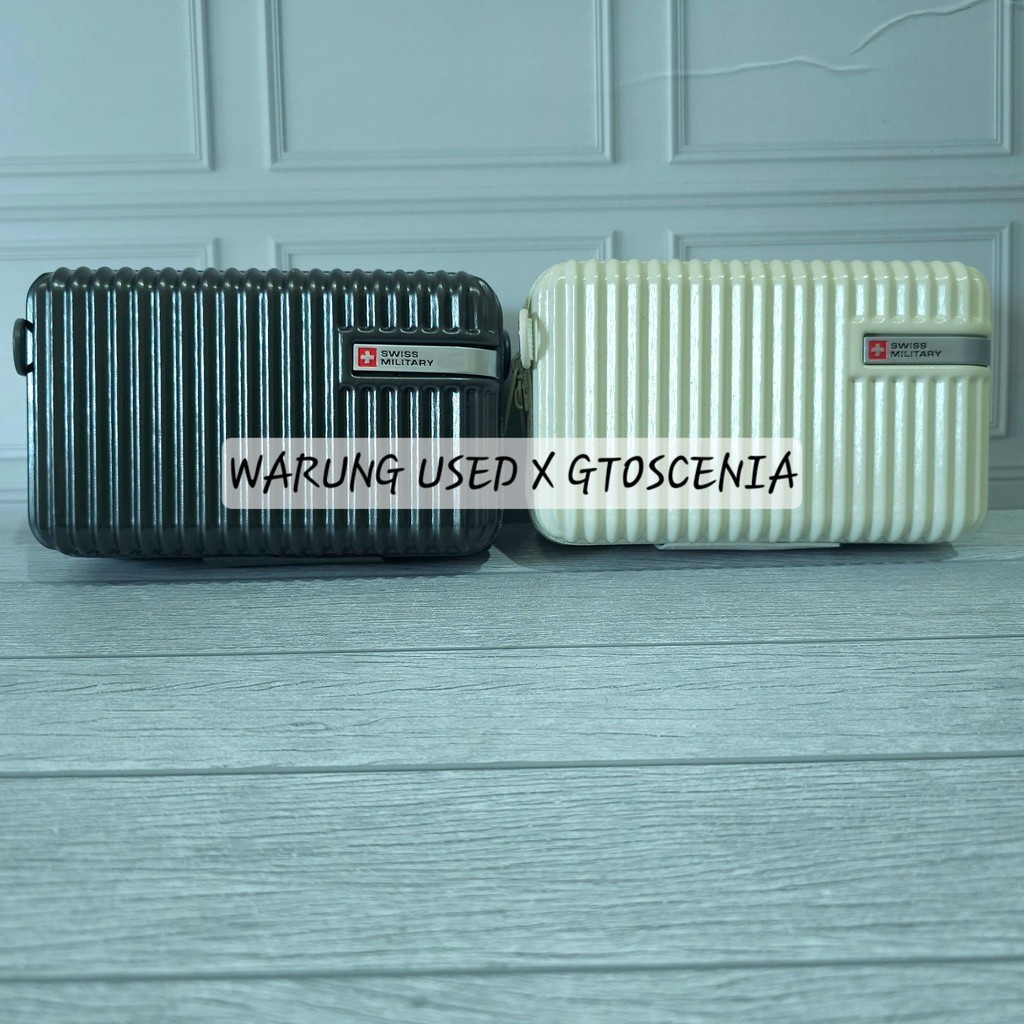 Swiss Military Hardcase Mini Pouch - Tas Traveling
