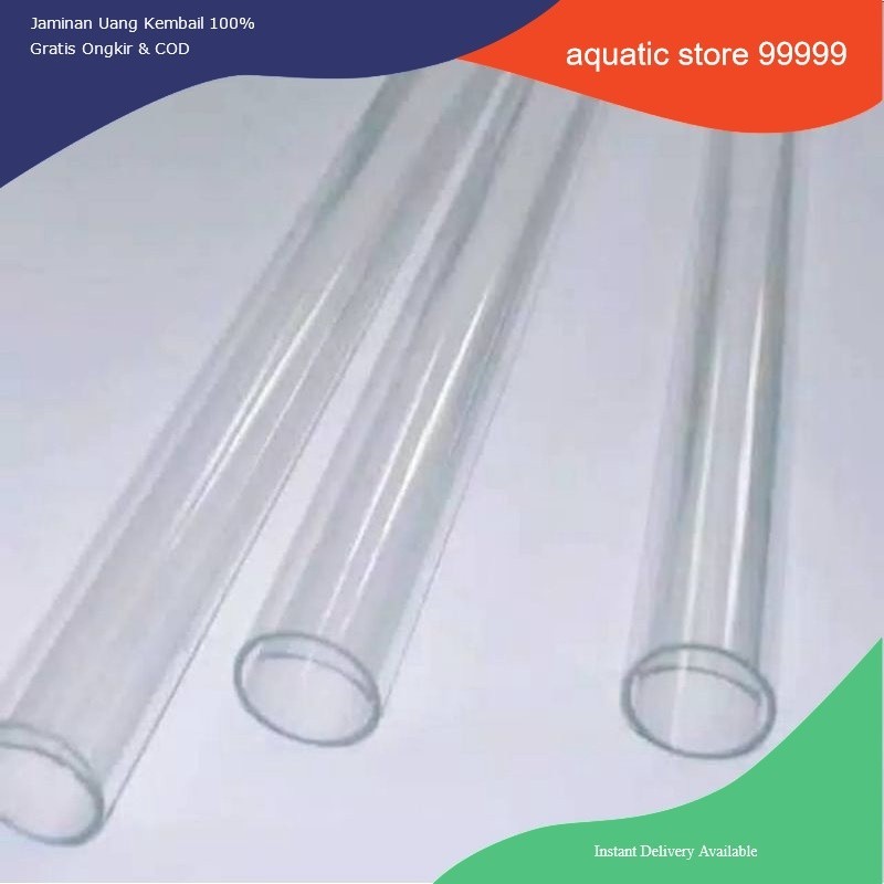 pipa aquarium pipa bening aquarium ukuran 1 meter