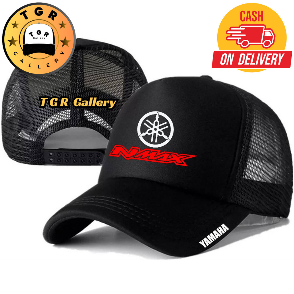 TGR Gallery Topi Trucker YAMAHA NMAX - Topi Distro YAMAHA NMAX Logo - Topi YAMAHA NMAX Premium - Top