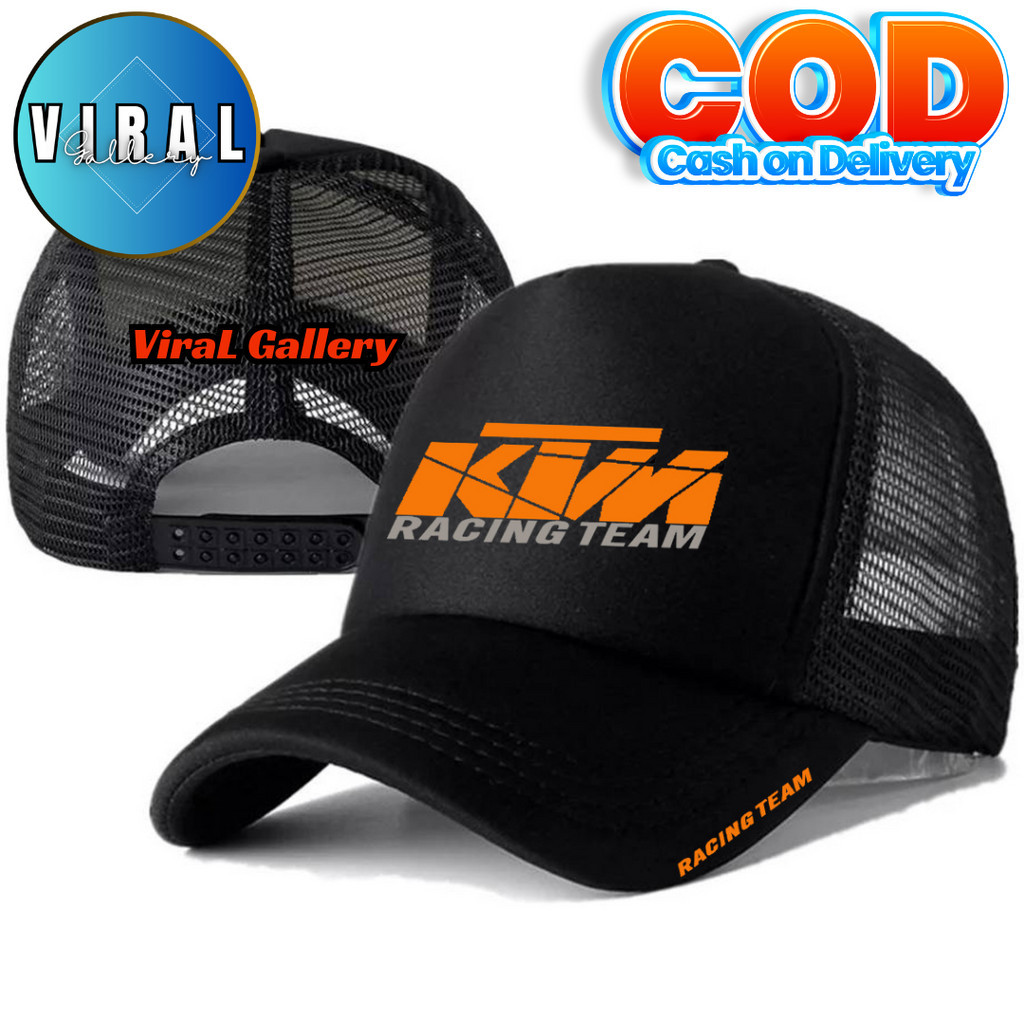 ViraL Gallery Topi Trucker KTM RACING - Topi Distro KTM RACING Logo - Topi KTM RACING Premium - Topi