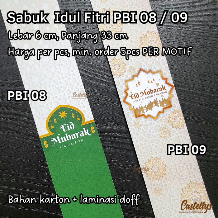 

Paper Belt Sabuk Kertas PBI Kotak Kue Hampers Idul Fitri Lebaran Eid