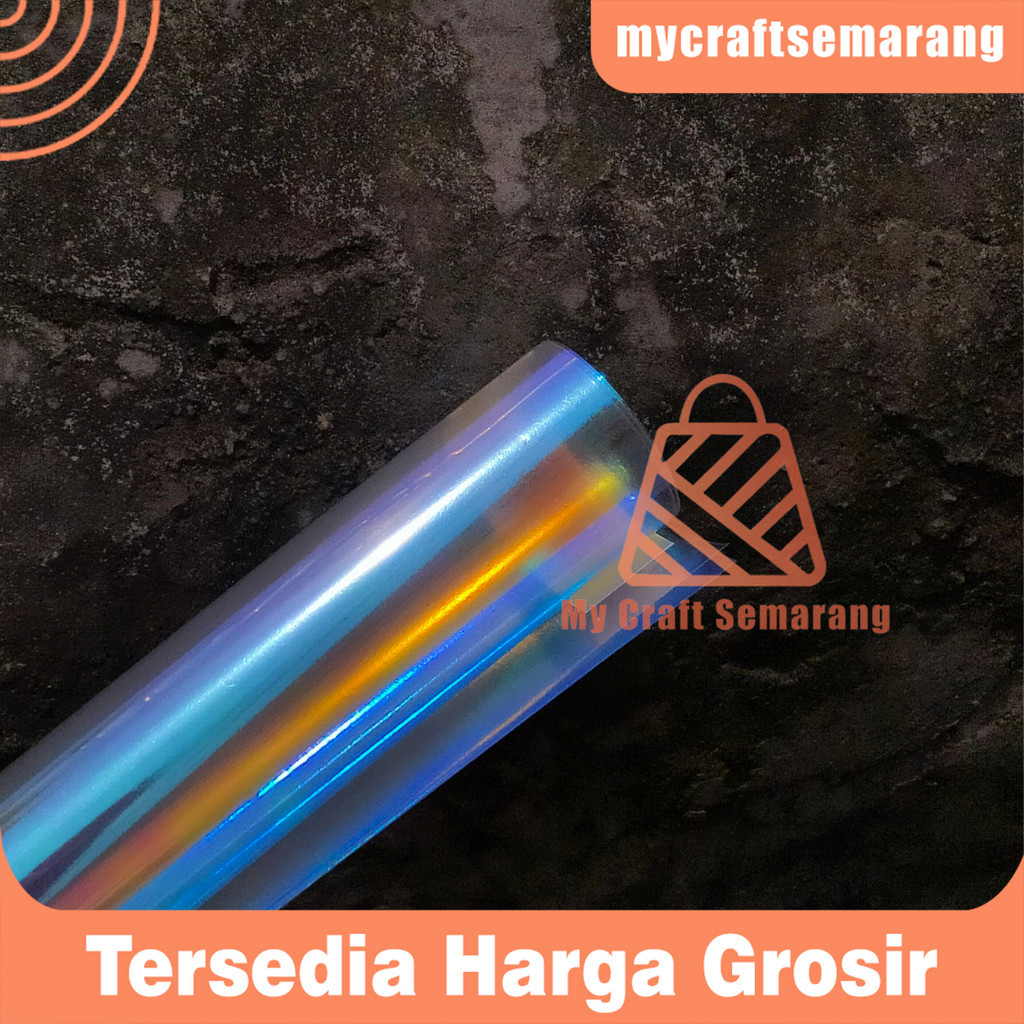 

Cellophane Kertas Buket Motif Hologram