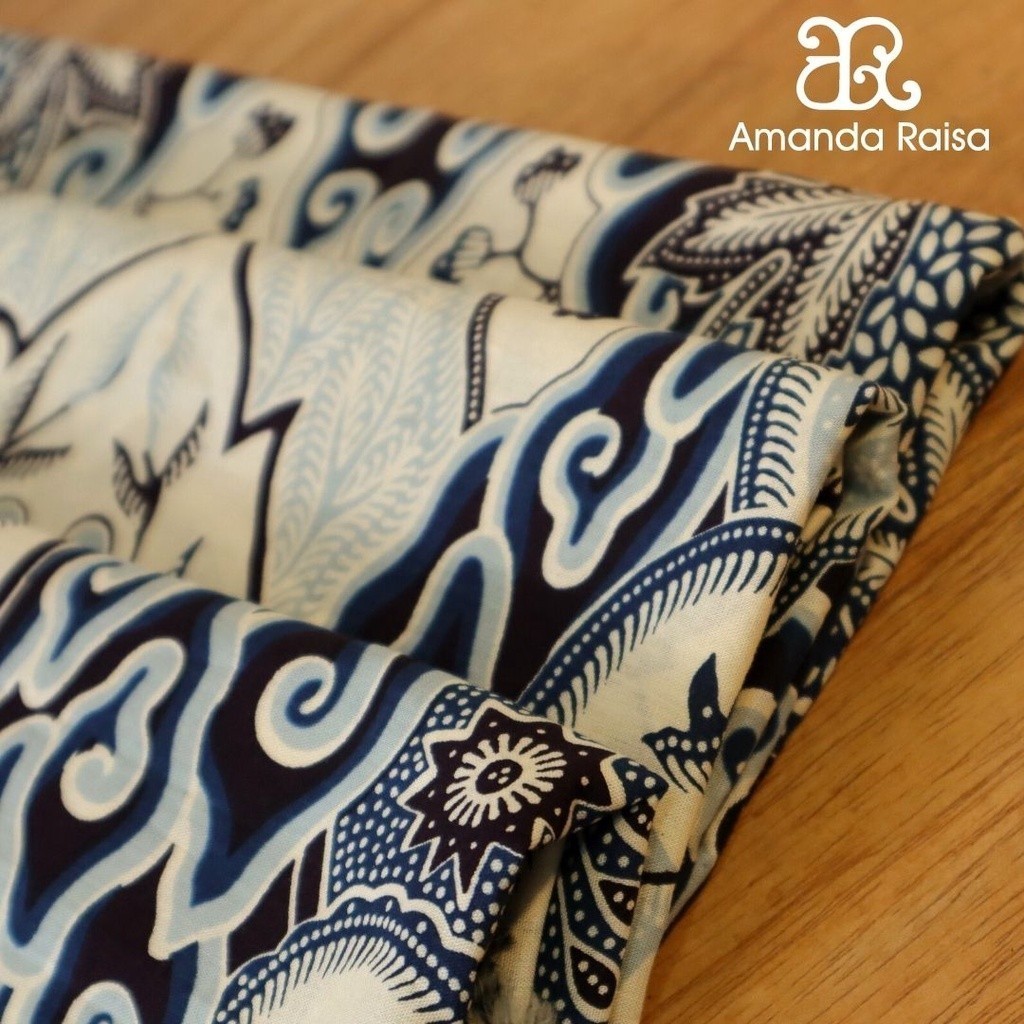 Kain Batik Meteran Potongan Motif Tunas Mega Mendung