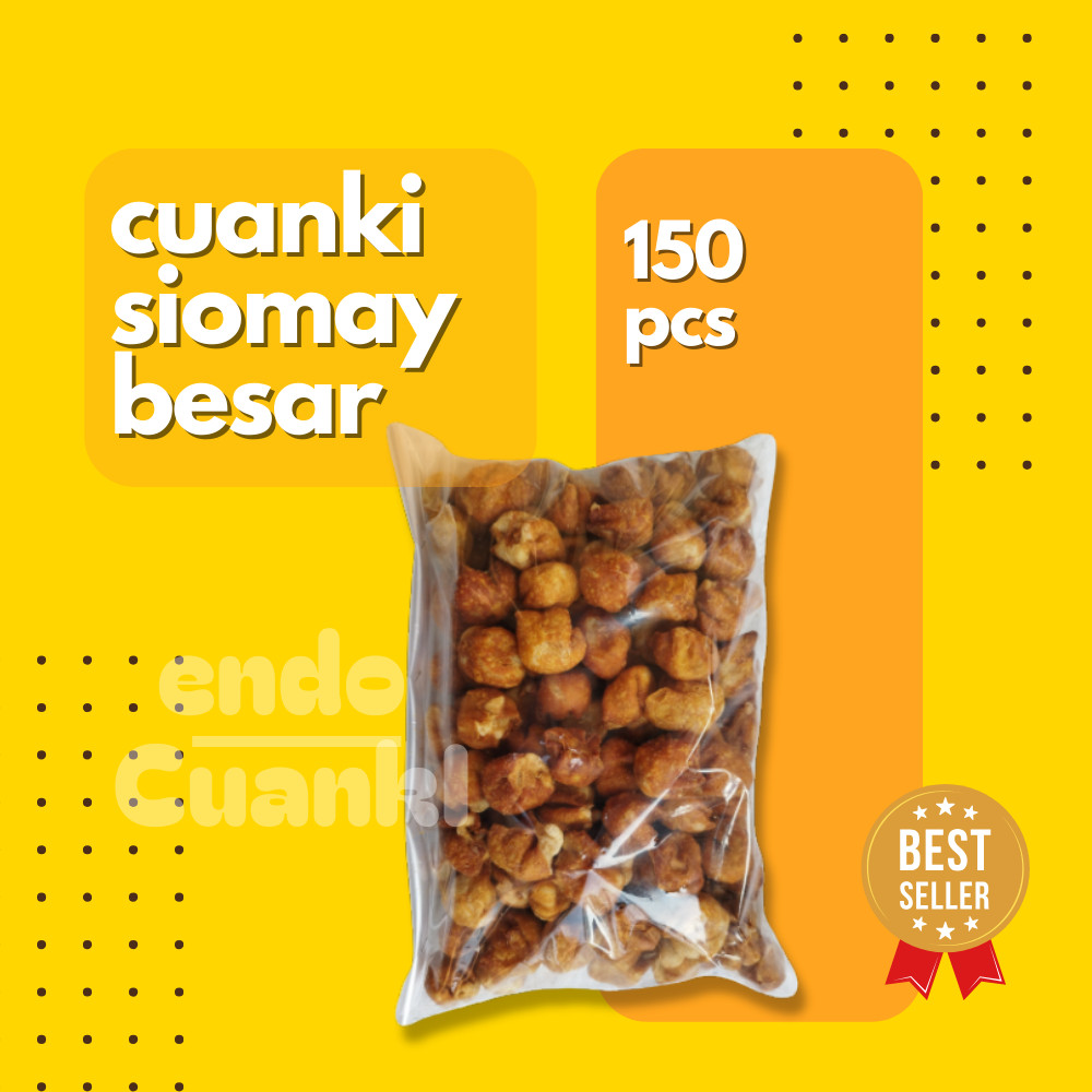 

CUANKI SIOMAY 150 pcs Siomay besar Kering Topping Pelengkap Baso Aci, Seblak dan Cuanki