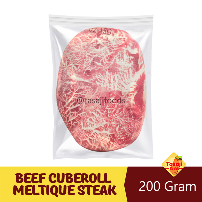 

BBS Beef Cuberoll 200gr - Meltique Steak Cut