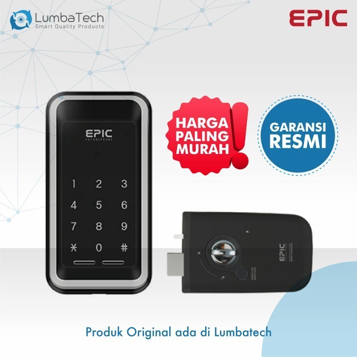 

Epic ES - S100D Digital Door Lock | 2 Ways via Password & Smart Cards