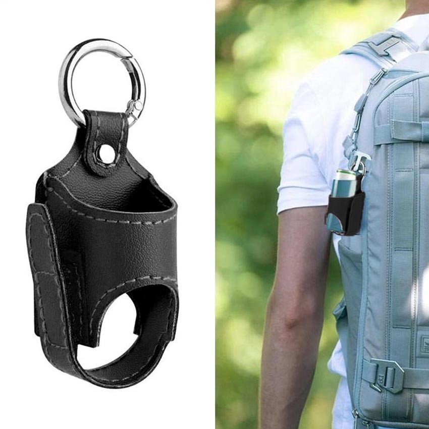 RB22 Case Inhaler Asma Semprot Portabel Travel Bahan Leather Sarung Keychain Inhaler 100 Mcg 200