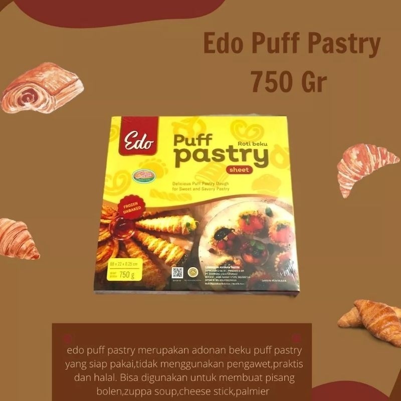 

Edo Puff Pastry Sheet 750g