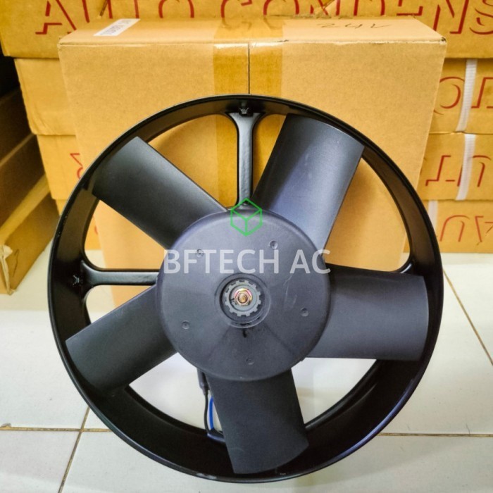 Extrafan Tokuden 12 In 12 Volt 5 Daun Polos Kipas AC