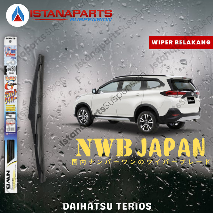 Wiper Belakang Merk NWB Japan Daihatsu Terios Original