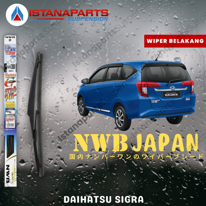 Wiper Belakang Merk NWB Japan Daihatsu Sigra Original