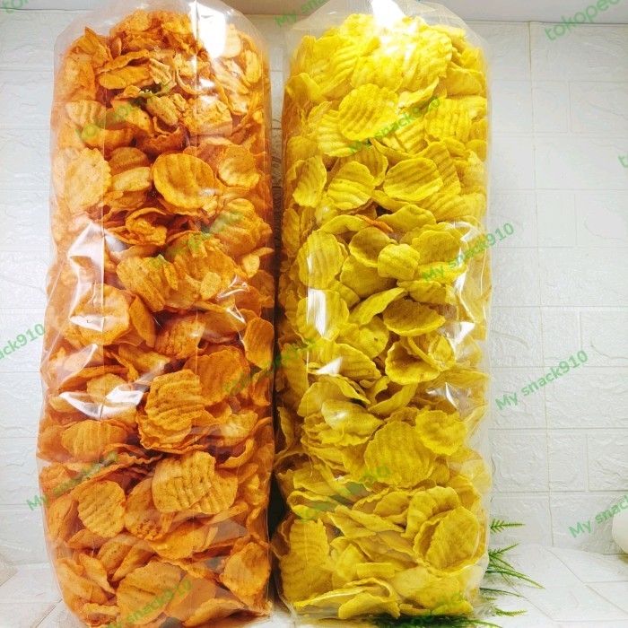 Terbaru Snack Cemilan Jadul Slondok Bulat Kemasan Ball - Kuning