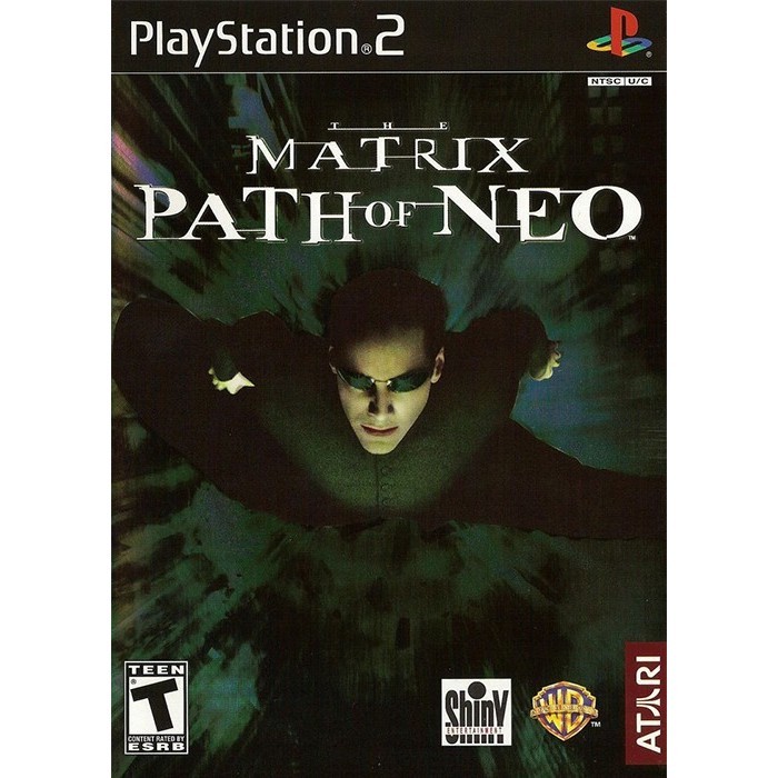 Kaset Playstation 2 - The Matrix Path of Neo