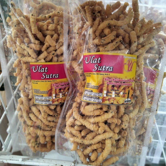 

New Stik Ulat Sutra / Kue Ulat Sutra Khas Pontianak / Snack Ulat Sutera