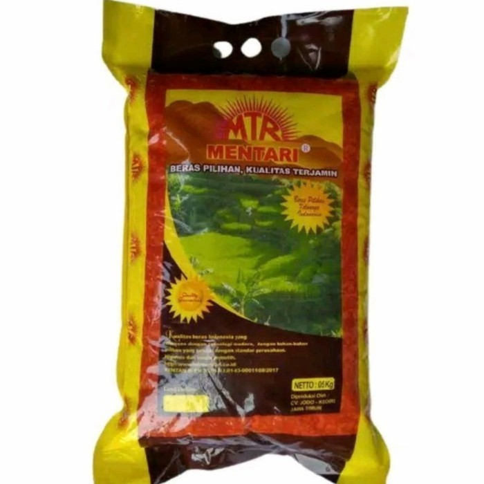 

Beras Premium MENTARI Kemasan 5Kg Termurah