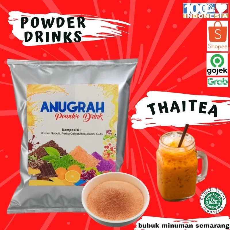 

BUBUK MINUMAN THAI TEA reguler 1 kgGratis Ongkir & COD
