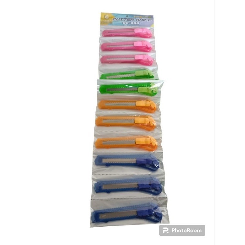 

PROMO Pisau Cutter Besar 12 pieces