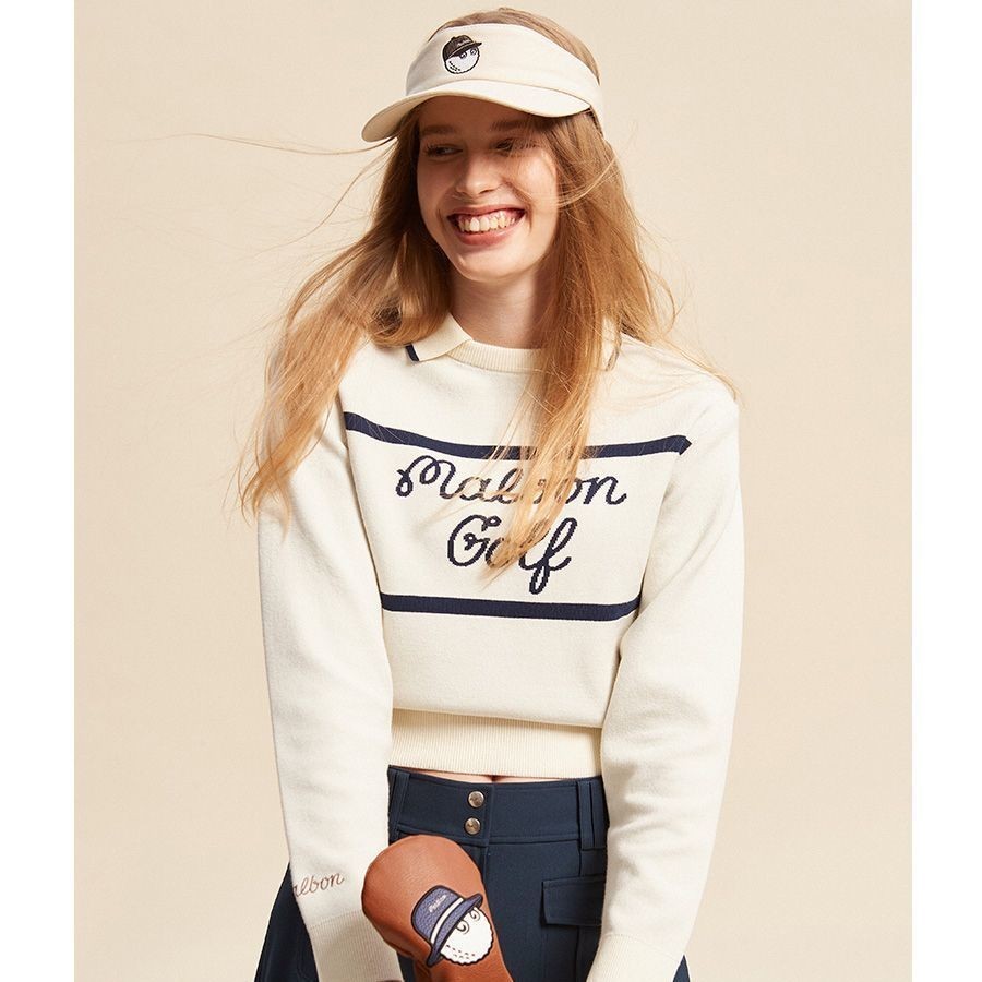 BAJU GOLF WANITA KOREA MLB IMPORT KD326