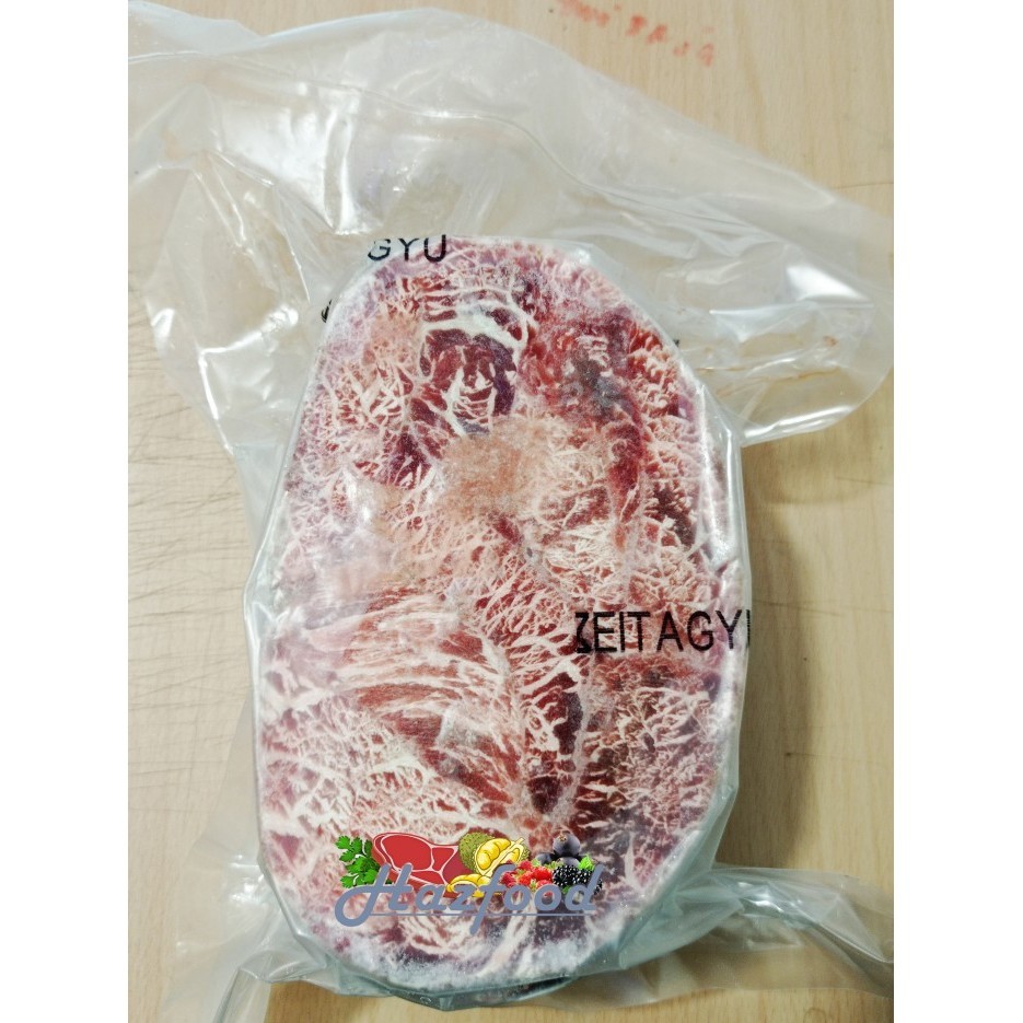 

Zeitagyu Wagyu AUS Striploin Sirloin Meltique Steak 200gram×5pcs