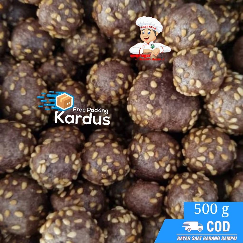 

MAKANAN RINGAN CIPUT WIJEN COKLAT 500g / ONDE MINI KUNING | SNACK KILOAN MURAH - RASA DIJAMIN NAGIH / GRATIS ONGKIR